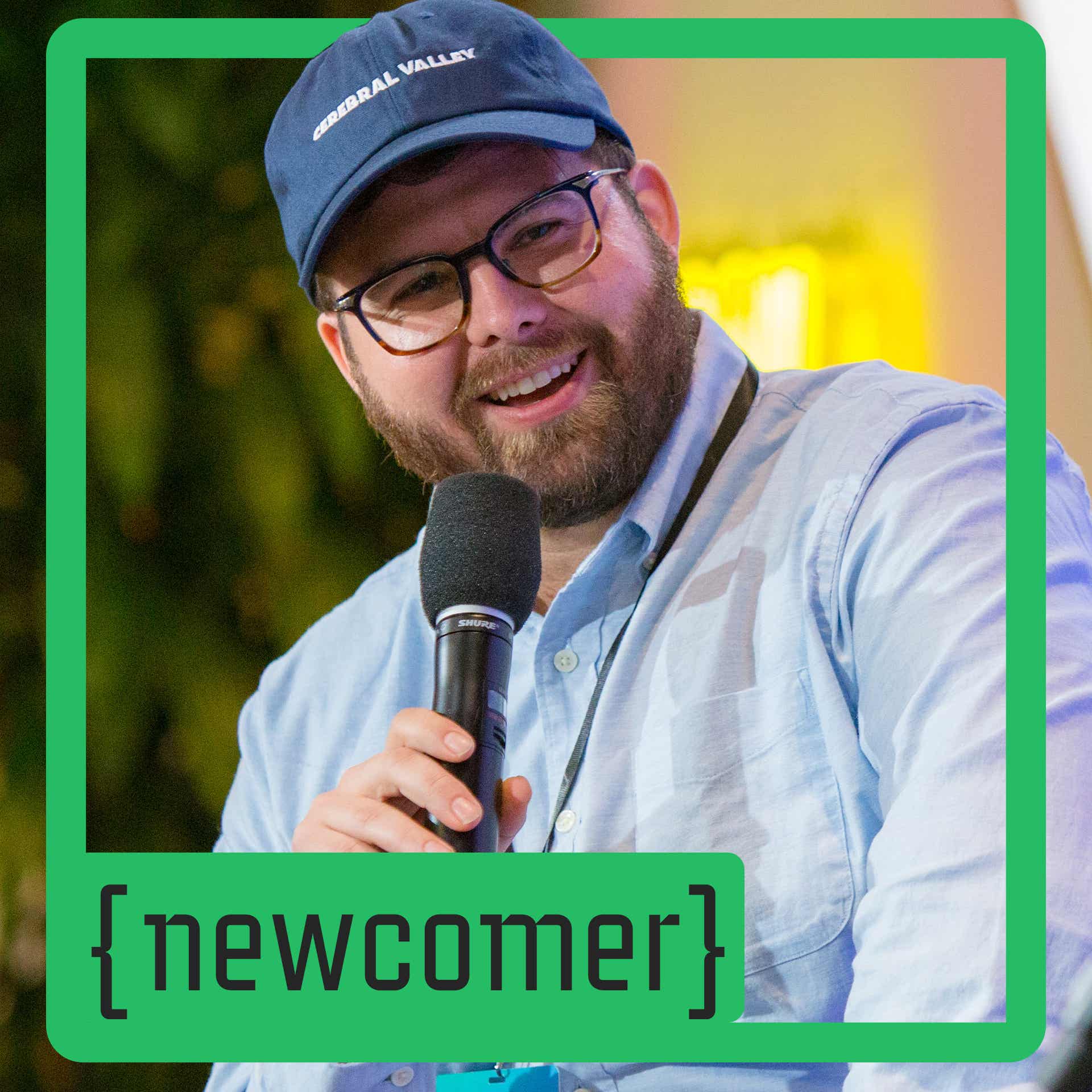 Logo for Newcomer Podcast