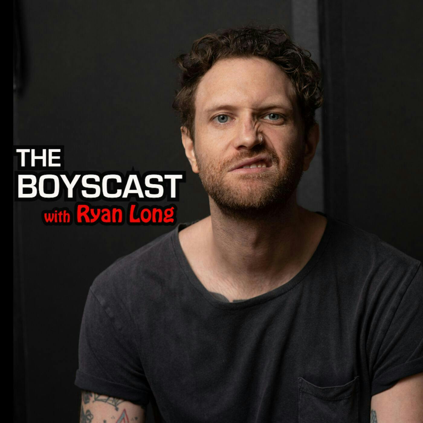Logo for The Boyscast with Ryan Long